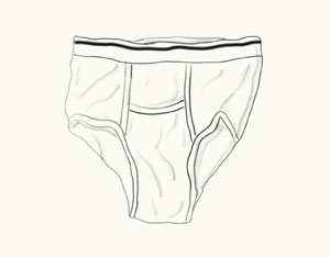 Drawing of some pants