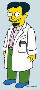 Dr. Nick Riviera, from The Simpsons