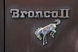 Logo of a Ford Bronco truck