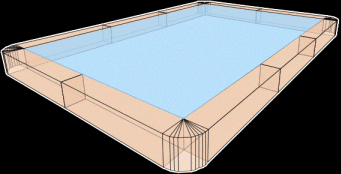 a sort of pool
